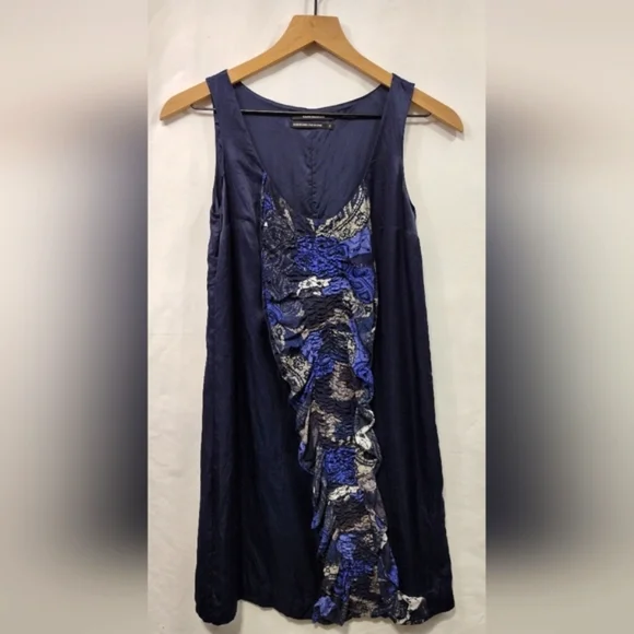 blue dress for baby girl Blue Lace Embellished Midi Dress
